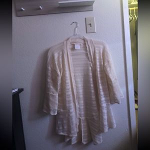 Coquette lace cardigan